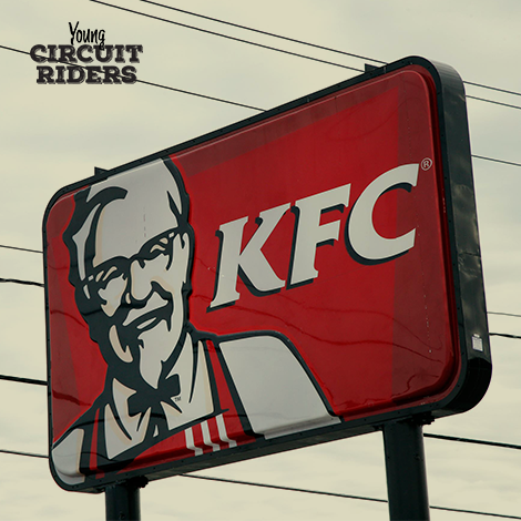 Behind the Cabin Door July 2023: “At Circuit Rider School God used me to lead a man to Jesus in 5 minutes at KFC! To my surprise He used me again a few minutes later to grab the attention of the entire staff to share the Gospel Message!”