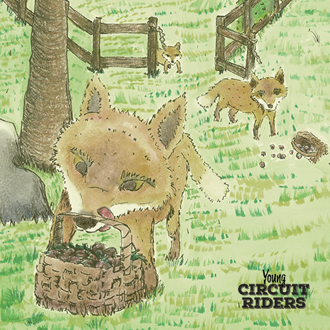 Behind the Cabin Door September 2023: “In a dream, I saw foxes waiting to attack my 4 year old nephew... God kept him safe! I knew Satan would be illustrated as littles foxes in Young Circuit Riders books...”